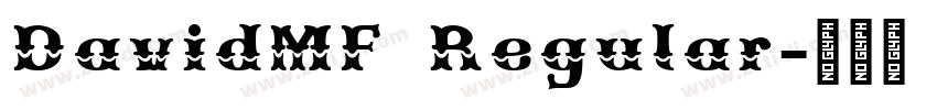 DavidMF Regular字体转换